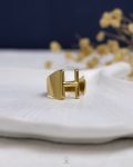 H letter Ring