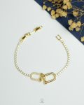 tiny gold tiffany tennis bracelet