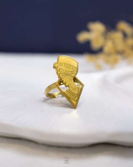 Nefertiti EGYPTIAN GOLD RING