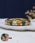 winter colorfull bone bangle