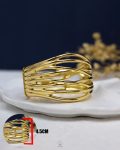 many layer gold chunky bangle