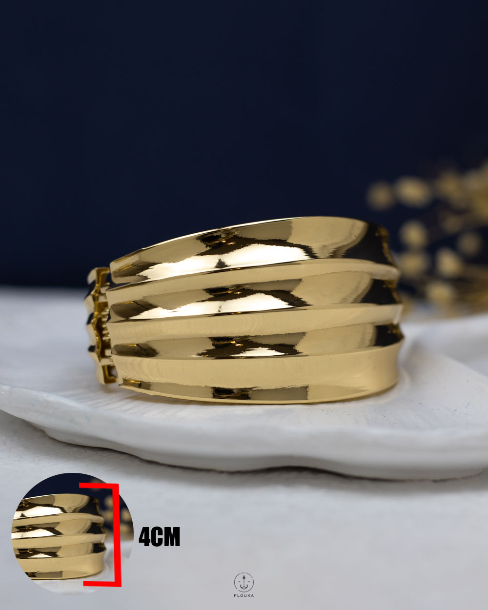1764717387_o1066.jpg gold Crunchy paper chunky bangle