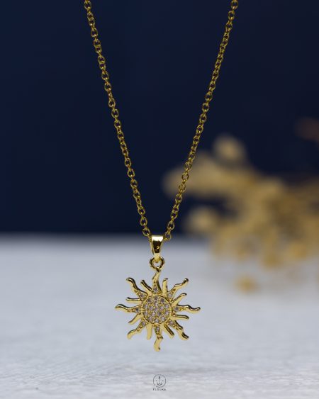 gold rapunzel necklace
