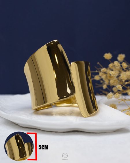 gold diva chunky bangle