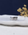 silver pharaonic isis ring