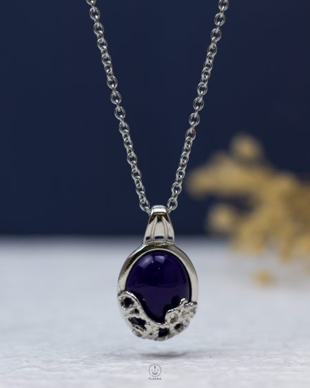 blue vampire necklace