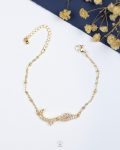 gold straus hop bracelet