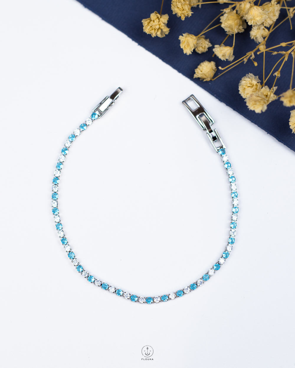 1765312783_b1217.jpg mix blue & white tennis silver bracelet
