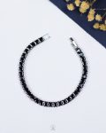 black tennis bracelet
