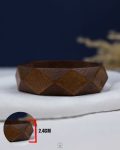 brown wood bangle
