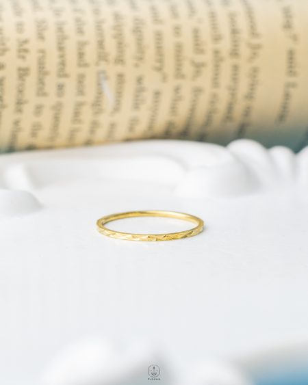 tiny gold ring