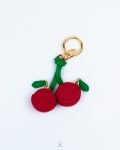 red cherry keychain
